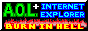 AOL + Internet Explorer Burn In Hell