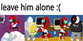 Leave him alone